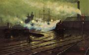 The Docks at Cardiff Lionel Walden
